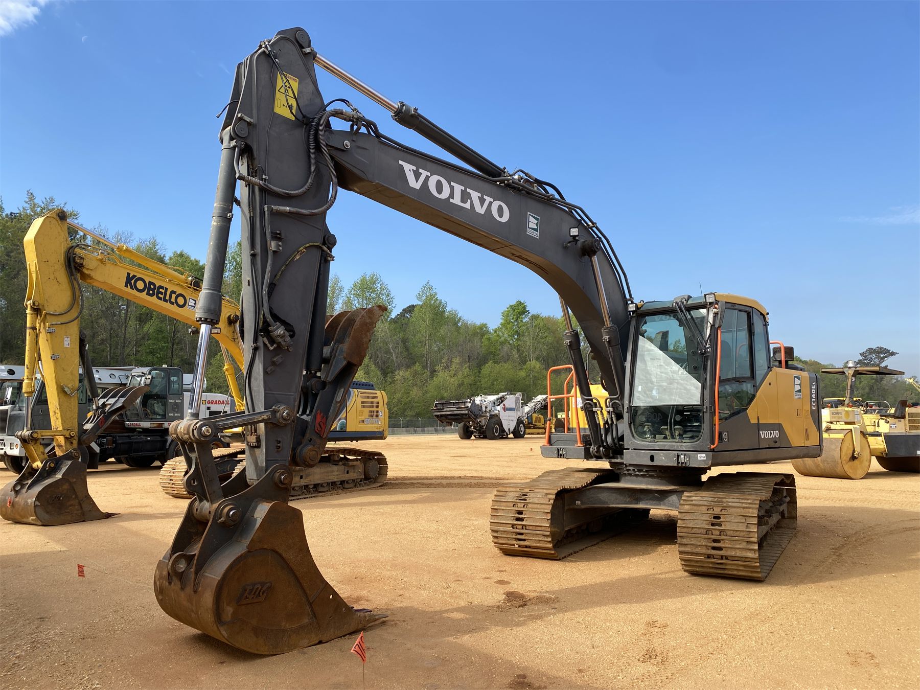 Ec 160 2018 VOLVO EC160EL Excavator - J.M. Wood Auction Company, Inc.