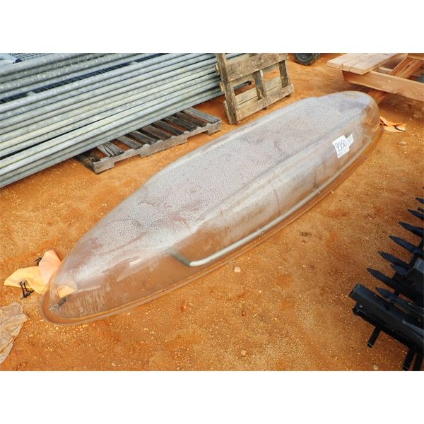 CLEAR KAYAK, APPROX 120"L (c9)