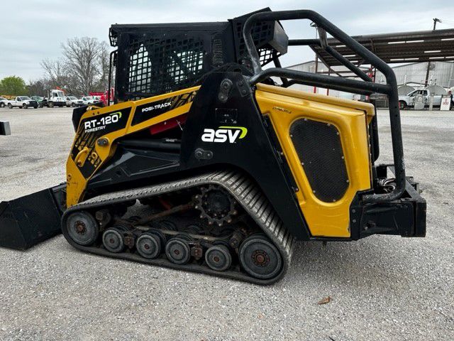 2017 ASV RT-120F Skid Steer Loader - Crawler - J.M. Wood Auction ...