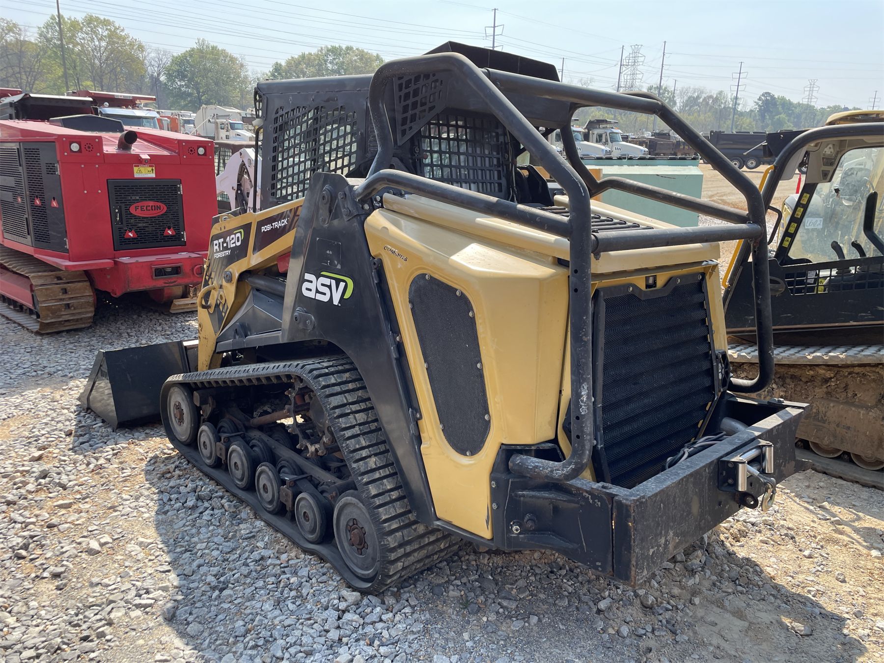 2017 ASV RT-120F Skid Steer Loader - Crawler - J.M. Wood Auction ...