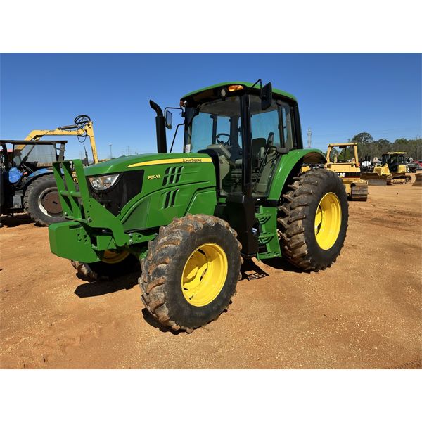 2017 JOHN DEERE 6110M Farm Tractor