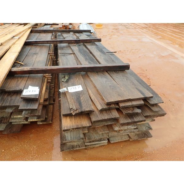 PINE LUMBER, 1"X 12" X 14' (APPROX SIZE AND LENGTH) (APPROX 56 PCS)