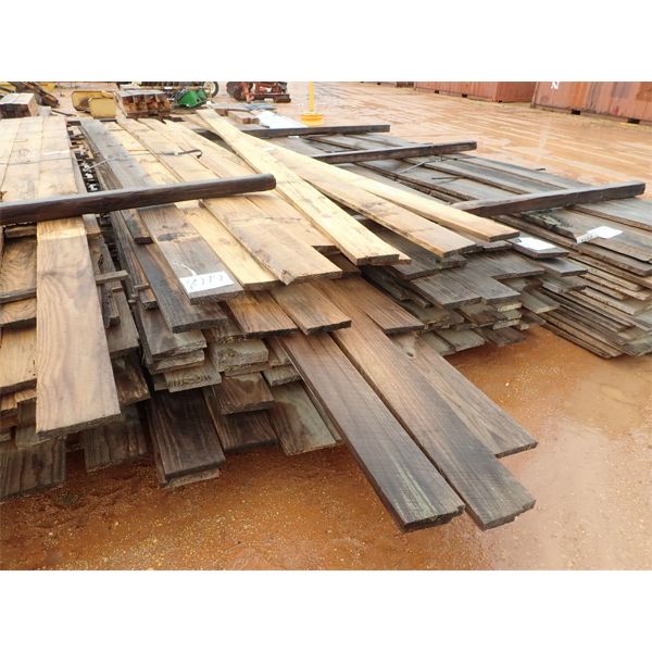 PINE LUMBER, 1"X 8" X 12' (APPROX SIZE AND LENGTH) (APPROX 60 PCS)