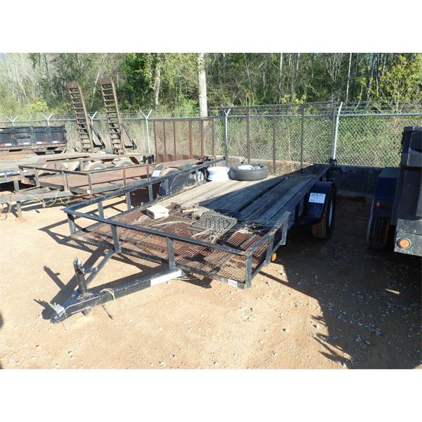 2008 STALLION BU712SA Utility Trailer