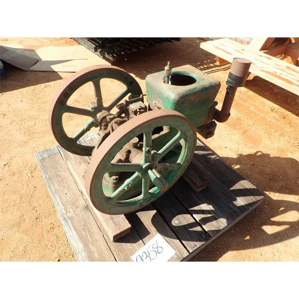 FAIRBANKS MORSE, SINGLE CYLINDER FLY WHEEL ENGINE