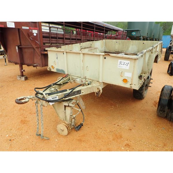 MILITARY CARGO TRAILER, 72"W X 108"L