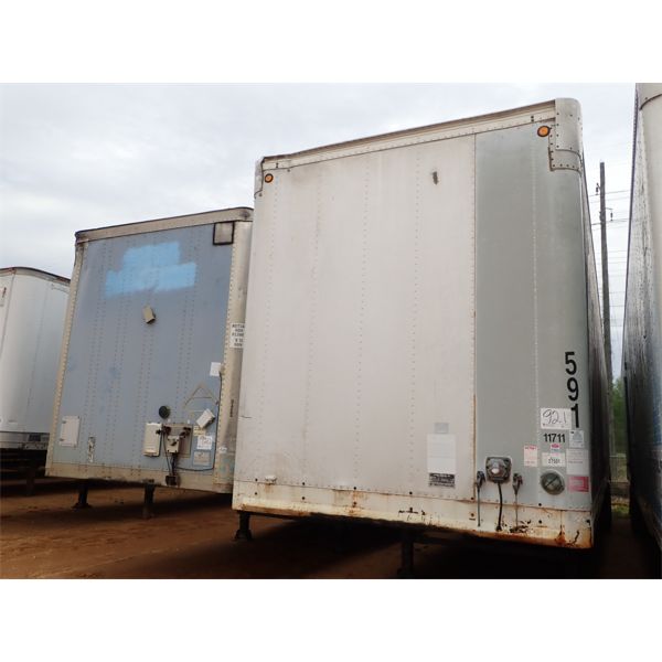 2001 DORSEY AIDT Dry Van Trailer
