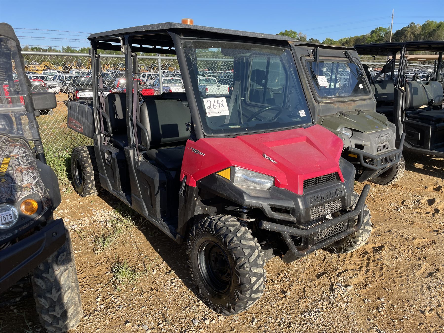 2012 POLARIS RANGER UTV - J.M. Wood Auction Company, Inc.
