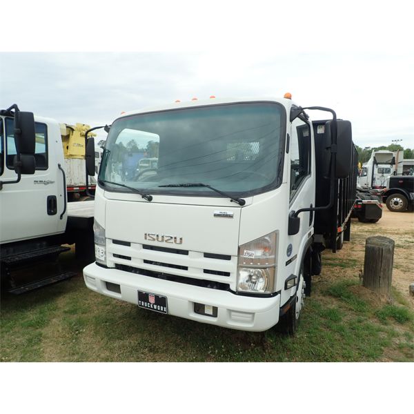 2014 ISUZU NPR Flatbed Truck