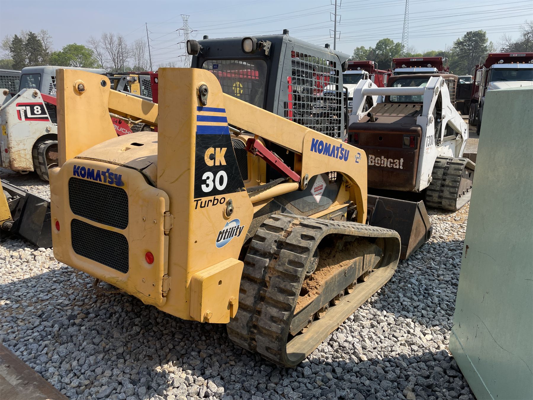 2007 KOMATSU CK301 TURBO Skid Steer Loader Crawler J.M. Wood