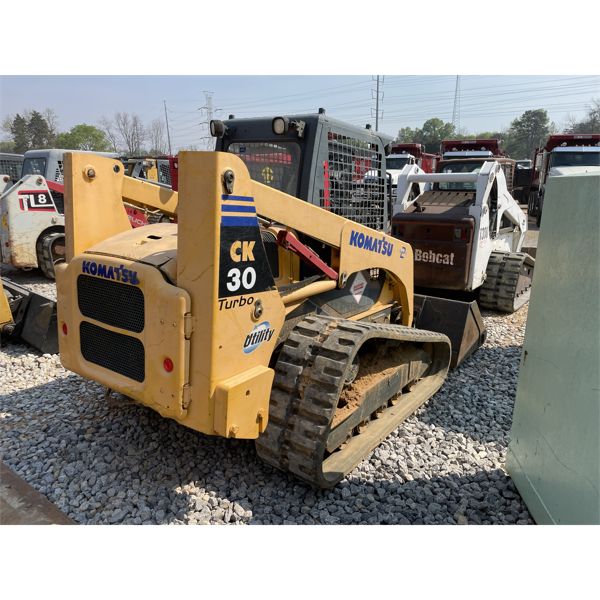 2007 KOMATSU CK30-1 TURBO Skid Steer Loader - Crawler - J.M. Wood
