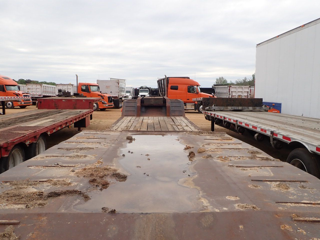 UTILITY Lowboy Trailer J.M. Wood Auction Company, Inc.