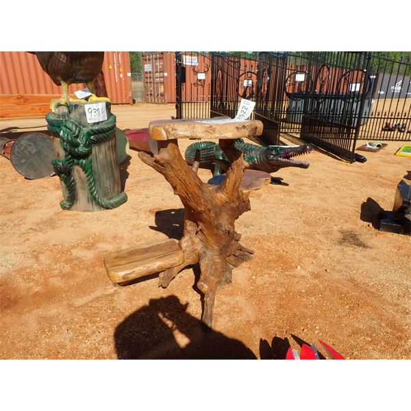 TEAK WOOD FLOWER POT STAND (C-9)