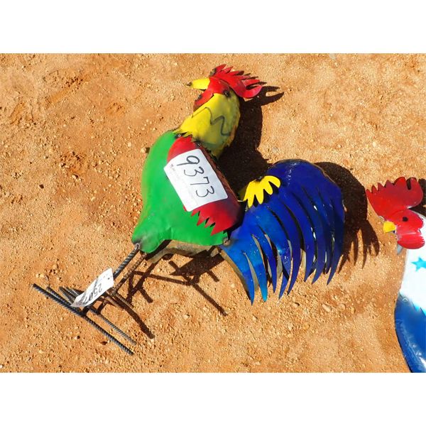3' METAL ROOSTER (C-9)