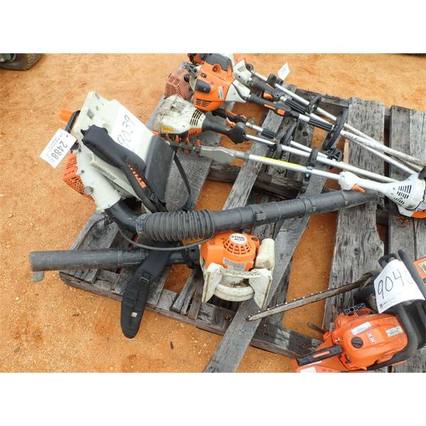 (2) STIHL LEAF BLOWER, GAS ENGINE (C-8)