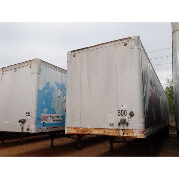 2001 DORSEY AIDT Dry Van Trailer