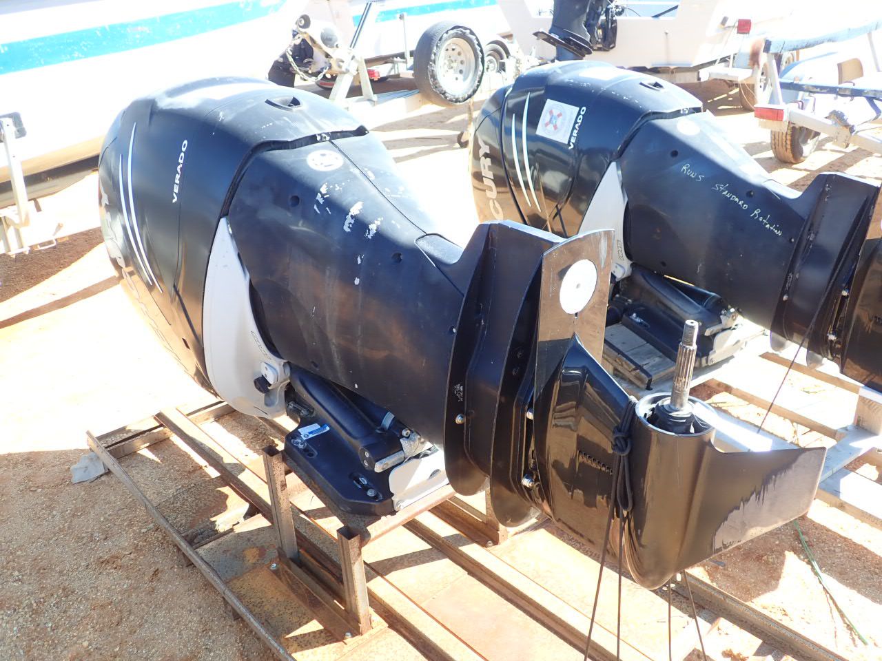 MERCURY OUTBOARD MOTOR, VERADO 275HP RUN COUNTER ROTATION - J.M. Wood ...