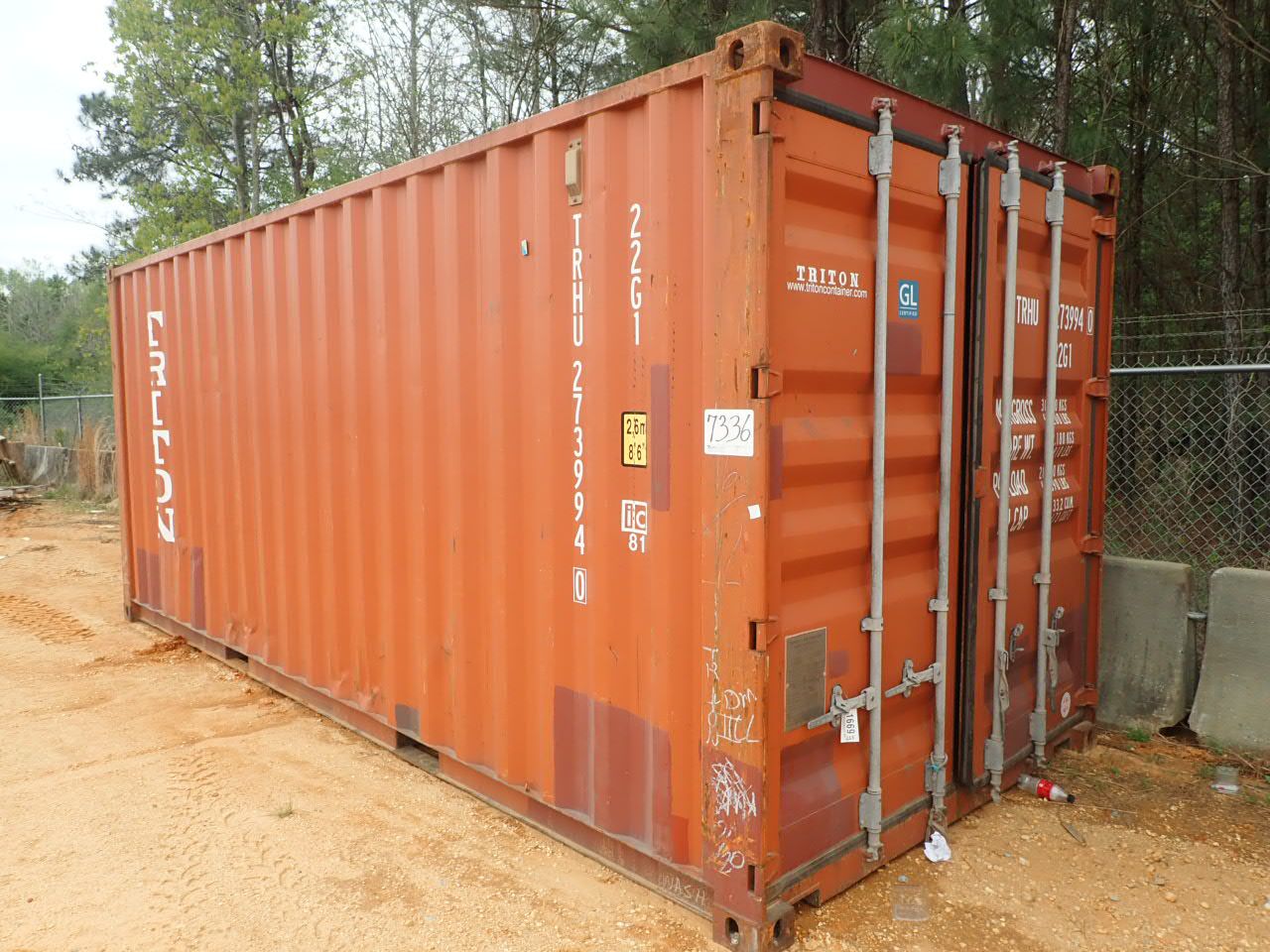 20' STEEL SHIPPING CONTAINER