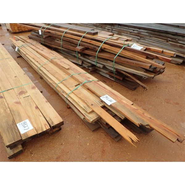 PINE LUMBER VARIOUS SIZES & LENGTHS  (1 BUNDLE) (C7)