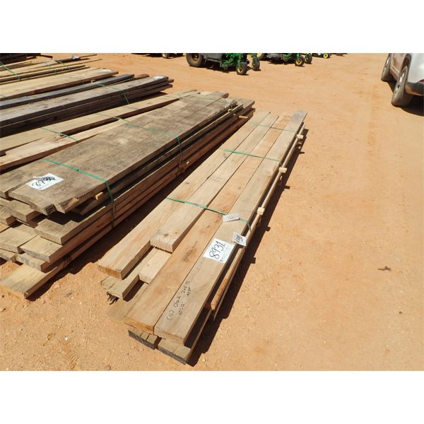 OAK LUMBER, 2'X6"X10-12' (16 EA) (C-7)