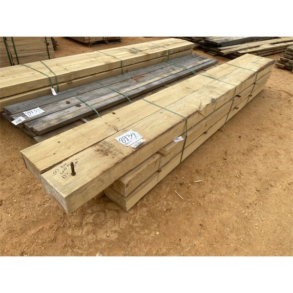 PINE BEAMS, 6"X10"X13'+ (6 EA)  (C-7)