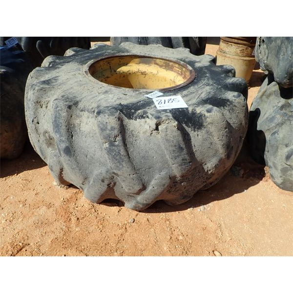 SKIDDER TIRE & RIM (1 EA) (C-2)