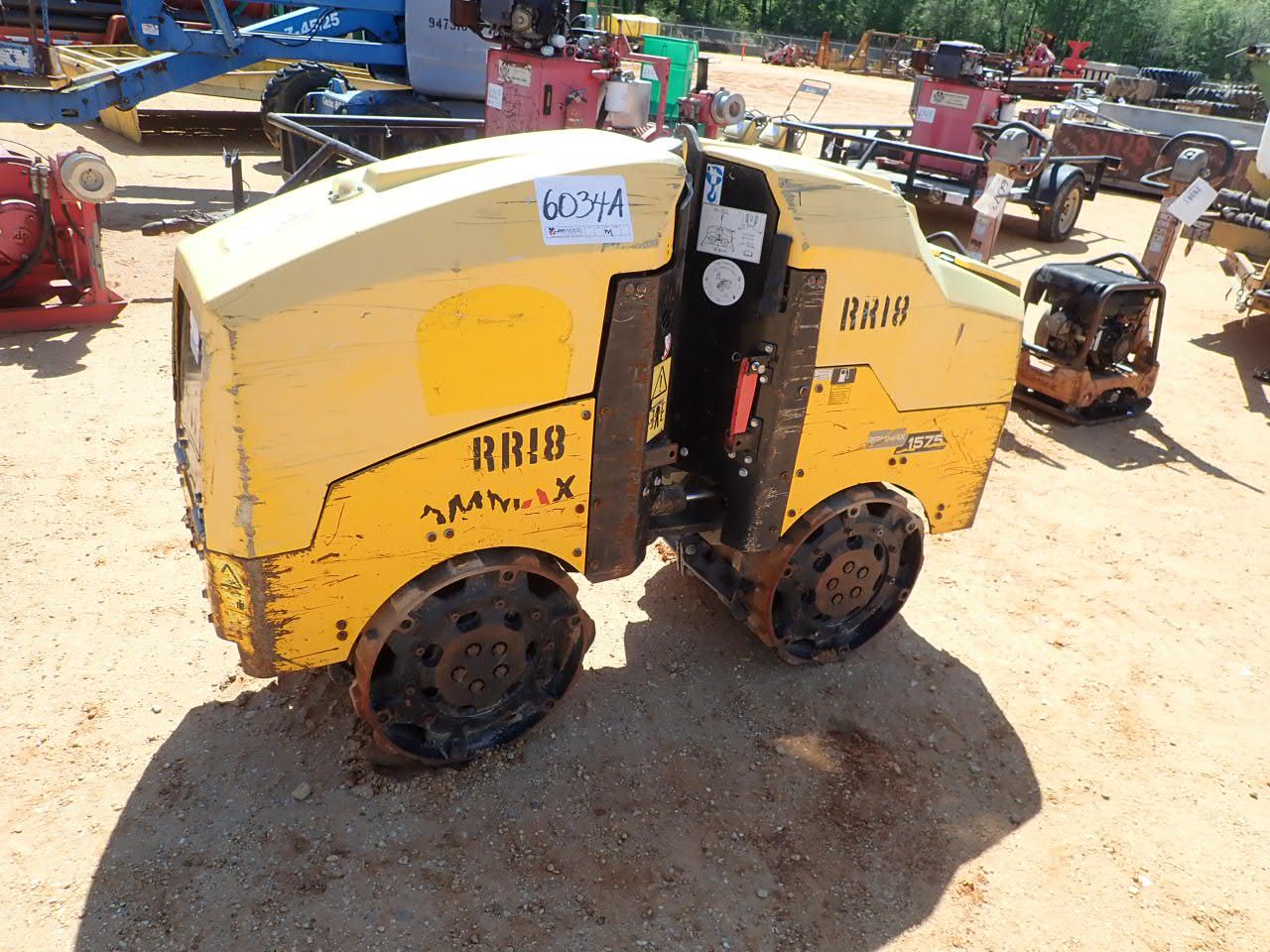 Wacker Rammax Compactor RAMMAX TRENCH RAMMAX1575 Compactor - J.M. Wood Auction Company, Inc.