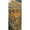 Image 1 : WICKER PLANT, MAGAZINE STAND/SMALL COFFEE TABLE (NEEDS GLASS).