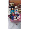 Image 2 : COLLECTION: 9 STUFFIES (1-TY; LG. BROWN TREE TOP TEDDYBEAR ORNAMENT)