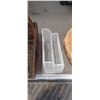 Image 2 : SET of 5 BASKETS. (3-WICKER; 2-METAL)