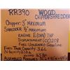 Image 5 : WOOD CHIPPER/SHREDDER RR390, ASSEMBLED: 32"L x 40" W x 49" H