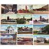 Image 2 : Train Depot Stations Railroad 80 Postcards