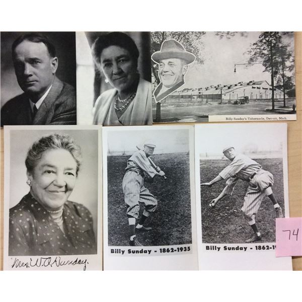 Billy Sunday 5 Cards