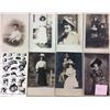 Image 1 : Real Photo Ladies with Hats 20 Postcards
