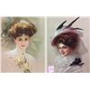 Image 3 : Pretty Ladies in Hats Litho Prints 15 Different
