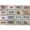 Image 1 : Woven In Silk WWI Era Album 40+ Cards
