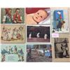 Image 2 : Children 38 Vintage Postcards