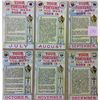 Image 2 : "Your Fortune if you were born" 12 Card Zodiac Set