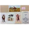Image 2 : Set of Charles Russell Cowboy & Wrapper 16 Postcards