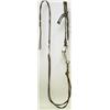 Image 1 : Fine leather and silver mounted headstall