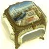 Image 1 : Fine 19th century beveled glass and brass