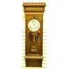 Image 2 : Oak cased Regulator wall clock
