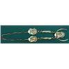 Image 1 : Navajo sterling silver & turquoise squash blossom