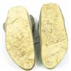 Image 2 : 1890-1910 Plains moccasins on buffalo leather