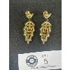 Image 2 : A Good Pair of Larger 1950's Rhinestone Earrings