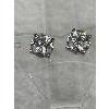 Image 2 : Nice Pair of Sterling Stud Earrings ( Large Studs)