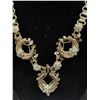 Image 2 : Gorgeous Circa 1940's Victorian Revival Bookchain Necklace