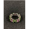 Image 2 : Quality Multi Coloure Rhinestone Ring
