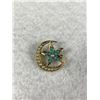 Image 2 : Victorian Style Crescent Brooch