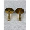 Image 3 : Gold Stone Cufflinks Set